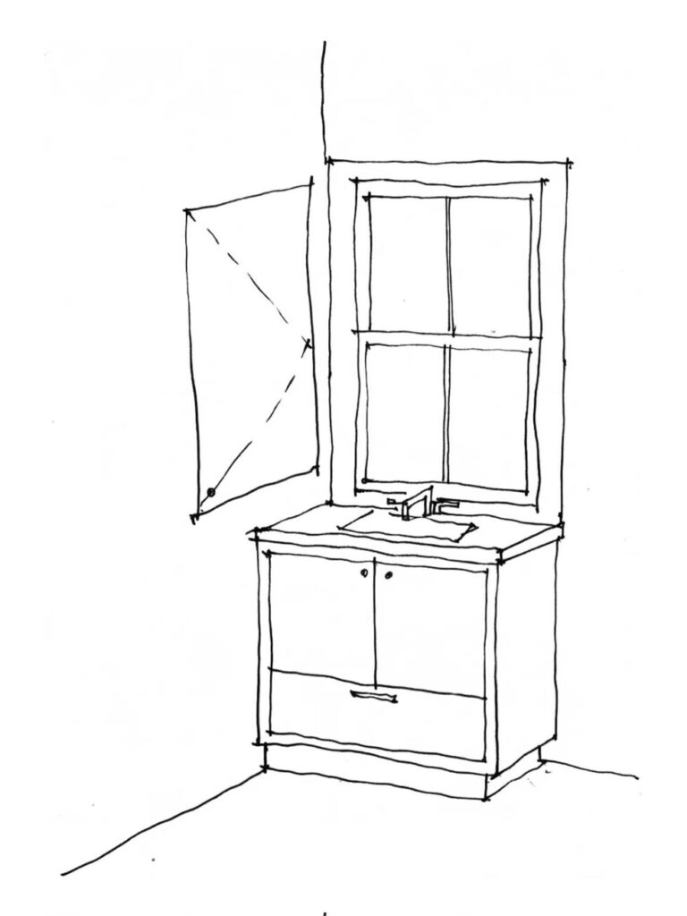 Medicine Cabinet Sketch